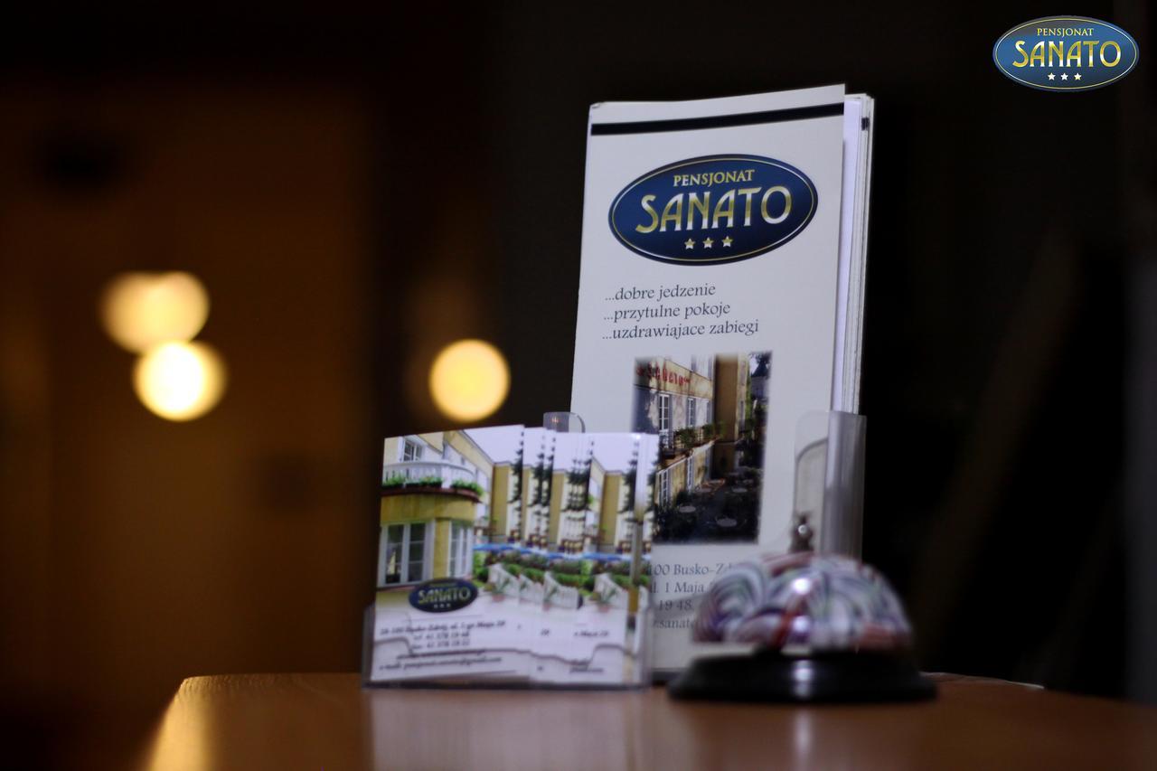 Pensjonat Sanato Hotell Busko-Zdrój Eksteriør bilde